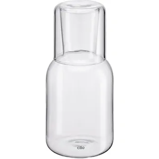 Cilio Wasserkaraffe mit Trinkglas LORENZO
