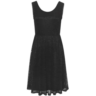 LASCANA Spitzenkleid Schwarz 34