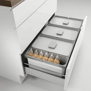 Abfallsorter Cox Box 220/900-3 mit 3-fach Trennung für 90 cm Schrankbreite, 4...