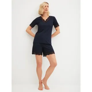 CALIDA Elegant Dreams Short Pyjama Blau 44/46