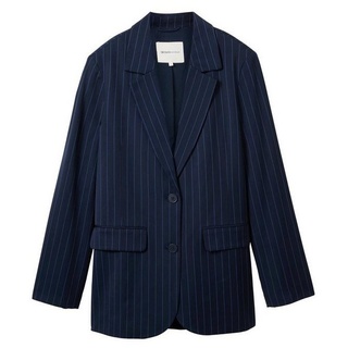 TOM TAILOR Denim Jackenblazer pinstripe blazer, navy blue pinstripe XS