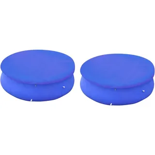 Poolabdeckungen 2 Stk. Für 360-367 Cm Runde Aufstellpools