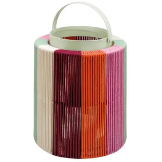 REMEMBER Laterne Maja, sunrise – H 24cm - Bespannung aus Baumwolle