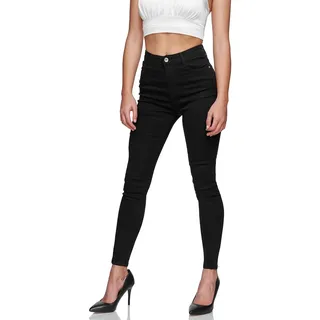 Gloop Damen Stretch Jeans Jeanshose Hose Skinny Fit Jegging SkinnyJeans Stretch Hose Push Up high Waist Jeans - XXL