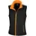 Printable Bodywarmer orange/schwarz XL