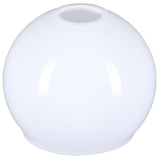Home4Living Lampenschirm Kugelglas weiß glänzend Ø 90mm Lampenglas Ersatzglas, Dekorativ