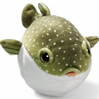 Fisch, Kugelfisch ca. 18cm inklusive Flosse von Carl Dick 3463 Kuscheltier, Plüschtier, Stofftier