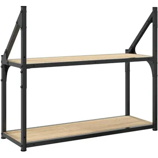 vidaXL Wandregal 60 x 21 x 51 cm Braun