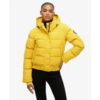 Superdry für Damen. W5011993A Everest Bomberjacke gelb (M), Lässig, Polyester