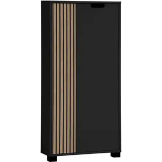 Schildmeyer Highboard Ryker HB 600 Schwarz 124 cm x 19,6 cm x 59,8 cm