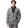 Fleecejacke Grau/Schwarz XL