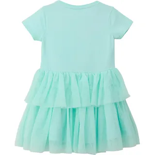 S.Oliver Tüllkleid kurzarm Flamingo