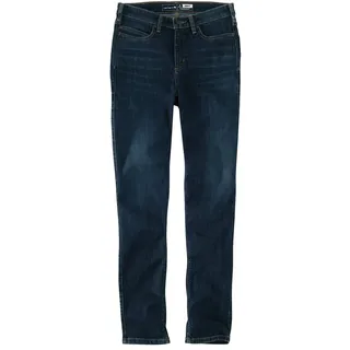 Carhartt Damen Rugged Flex Slim Fit Tapered Jeans, hazel, 38 Kurz - 38 Kurz