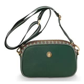 Pip Studio Frida Cross Body Bag Small Farbe Green Größe 21x6x13cm - dunkelgrün