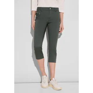 STREET ONE Damen 3/4 Hose mit Zipper - 38W