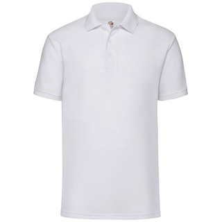 FRUIT OF THE LOOM Polo - weiß,