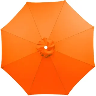 Ersatzbezug Für Sonnenschirm, 8 Streben, 3 M, Wasserdicht, Uv-beständig, Ersatzstoff, Orange