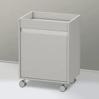 Duravit Rollcontainer 1 Tür 50 x 67 x 36 cm Betongrau Matt