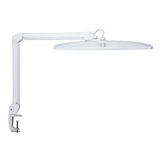 MAUL MAULexplore LED-Schreibtischlampe weiß 19 W mit Tischklemme
