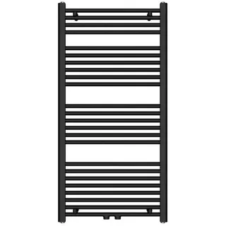 doporro Badheizkörper 600 x 1200 mm grau Mittelventil