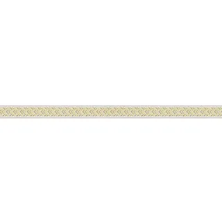 A.S. Création Bordüre selbstklebend 5,00 m x 0,04 m gelb/gold/silber/khaki 369152
