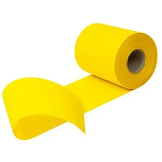 Sensalux Tischläufer 69773587, waschbar, gelb, aus Vliesstoff, auf Rolle, 15 cm x 25 m
