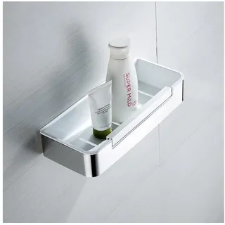 Bernstein Duschkorb DK619 Edelstahl mit Duschabzieher Chrom