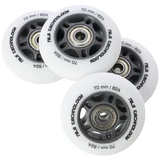Nils Extreme PU 70x24 82A (4 Stück) + ABEC-9 (8 Stück) Set