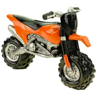 Kremers Schatzkiste Spardose Spardose Cross Motorrad Deko Sparschwein 16cm Geschenk Handbemalt bunt