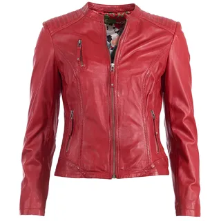 JCC Lederjacke rot L