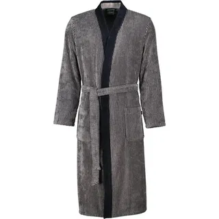 CAWÖ Bademäntel Herren Kimono Luxury Home 5840 natur-schwarz - 97 M