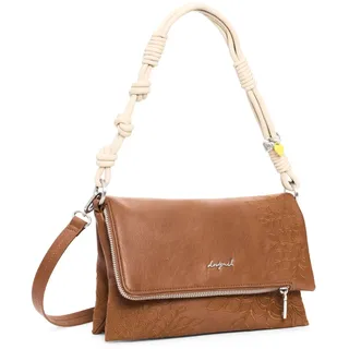 DESIGUAL Sierra Murano Schultertasche Leather Brown