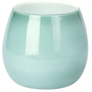 Lambert Pisano Vase H 18 cm D 17 cm klein Aqua