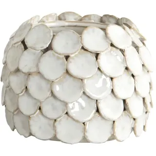 House Doctor Vase, Dot, Weiß, Dm: 15 cm, h.: 10 cm, Ch0500
