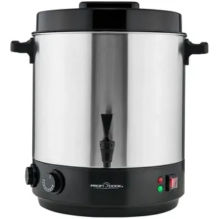 Proficook Einkochautomat 1283 6 l Schwarz/Silber