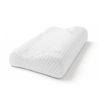FMP Matratzenmanufaktur Kopfstützkissen FMP Visco ErgoKissen, Nackenstützkissen, Nackenkissen, ergonomisch geformtes Nackenstützkissen, Nackenkissen 8.5 cm