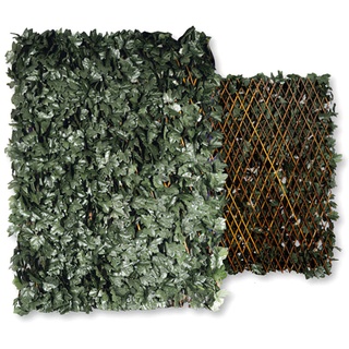 Wolfpack Rankgitter mit künstlichen Blättern, 1 x 2 Meter