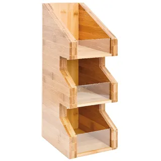 Gewürzhalter 15X18X40 Cm Natur Bambus - 4 Un.