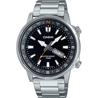 Casio Mtd-130d-1a4 Uhr Silver Grey One Size