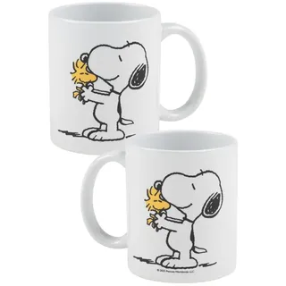 SNOOPY Kaffeetasse 0,32 l Weiß