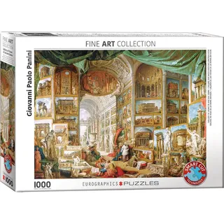 Eurographics 6000-5907 - Fine Art Collection, Giovanni Paolo Panini, Gallery of Views of Ancient Rome, Antikes Rom, Puzzle, 1000 Teile