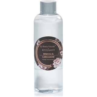 RITZENHOFF Aroma Naturals Noir Refill / Nachfüllflasche für Diffuser, 200 ml, Mimosa & Cardamom