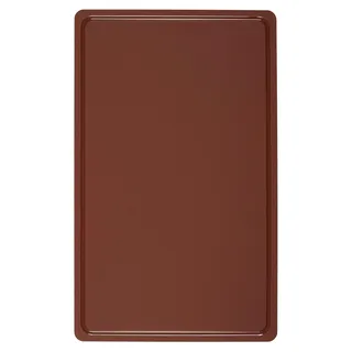 CandL TPU-Schneidbretter GN 1/1 / Gastronomie/Schneidbrett/HACCP-Standard/Profi-Schneidbrett/Schneidunterlage/Kunststoff-Schneidbrett (brown)