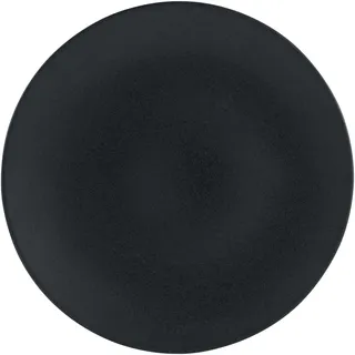 Speiseteller SOFT TOUCH (DH 27x3,20 cm) - schwarz