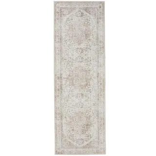 benuta George Teppichläufer 80 x 240 cm Beige/Rosa