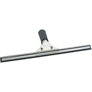 Novaliv Fensterabzieher Profi 25 cm Fensterreiniger Edelstahl mit auswechselbaren Gummilippe Fensterlippe Fensterreinigung Abzieher Fenster Fensterputzer Fensterwischer Duschabzieher