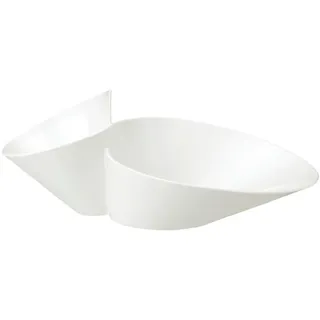 Villeroy & Boch New Wave Eye-Catcher Doppel Bol Weiß