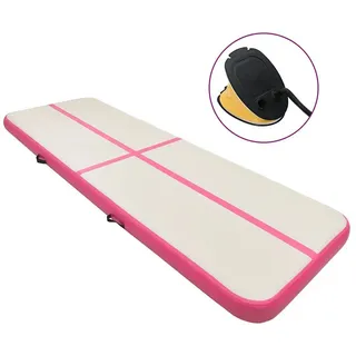 vidaXL Aufblasbare Gymnastikmatte 700 cm Rosa