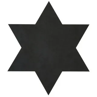 LIND DNA Platzset Tischset Star Stern Nupo schwarz 990144 schwarz