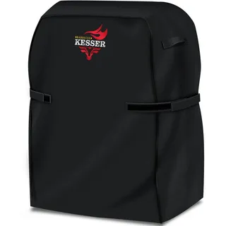 KESSER Grill-Schutzhülle, Premium BBQ Grillabdeckung Gasgrill Grillhaube Abdeckung Wet schwarz 76 x 66 x 109 cm (BxTxH) | 76 cm x 66 cm x 109 cm